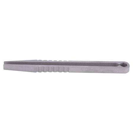 YAHHU Premium Titanium Alloy EDC Tweezers Compact Portable Mini Multi-Tool for Outdoor Survival Camping Travel and Model Making (3.23 inches / 8.2 cm)