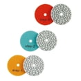 thumbnail image 3 of 1Pc 3 Inch 80Mm Dry/Wet Diamond 3 Steps Polishing Pads Granite Polishing Tool, 3 of 6