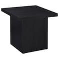 thumbnail image 3 of Max 2-piece Rectangular Coffee and End Table Set Black, 3 of 15