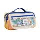 thumbnail image 1 of Estuche de lápices de gran capacidad | Flip Cover Bolsa organizadora de papelería multifuncional | Tejido 900D transparente y duradero | Se adapta hasta 110 bolígrafos | Estilo Vintage | Estuche de, 1 of 5