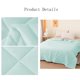 thumbnail image 4 of CaiYueKe Summer Cooling Quilt Air Conditioning Blanket, Machine Washable Cotton Thin Quilt, Lightweight Breathable Blanket for Bed Sofa, All Season Use, Home Bedding Comfortable Throw, 4 of 6