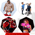 thumbnail image 4 of Knockout Boxing Gloves for Men Women, Muay Thai MMA Kickboxing Home Gym Training, Sparing Gloves Pair with Premium Ventilated Palm, 4 of 6