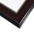 thumbnail image 5 of GraduationMall Mahogany with Gold Beads 5x7 Picture Frames for Wall or Tabletop 2-Pack, 5 of 7