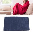 thumbnail image 1 of Electric Heated Blanket 3 Heating Levels Washable Reusable Foldable Cotton Heated Throw for Travel, 1 of 7