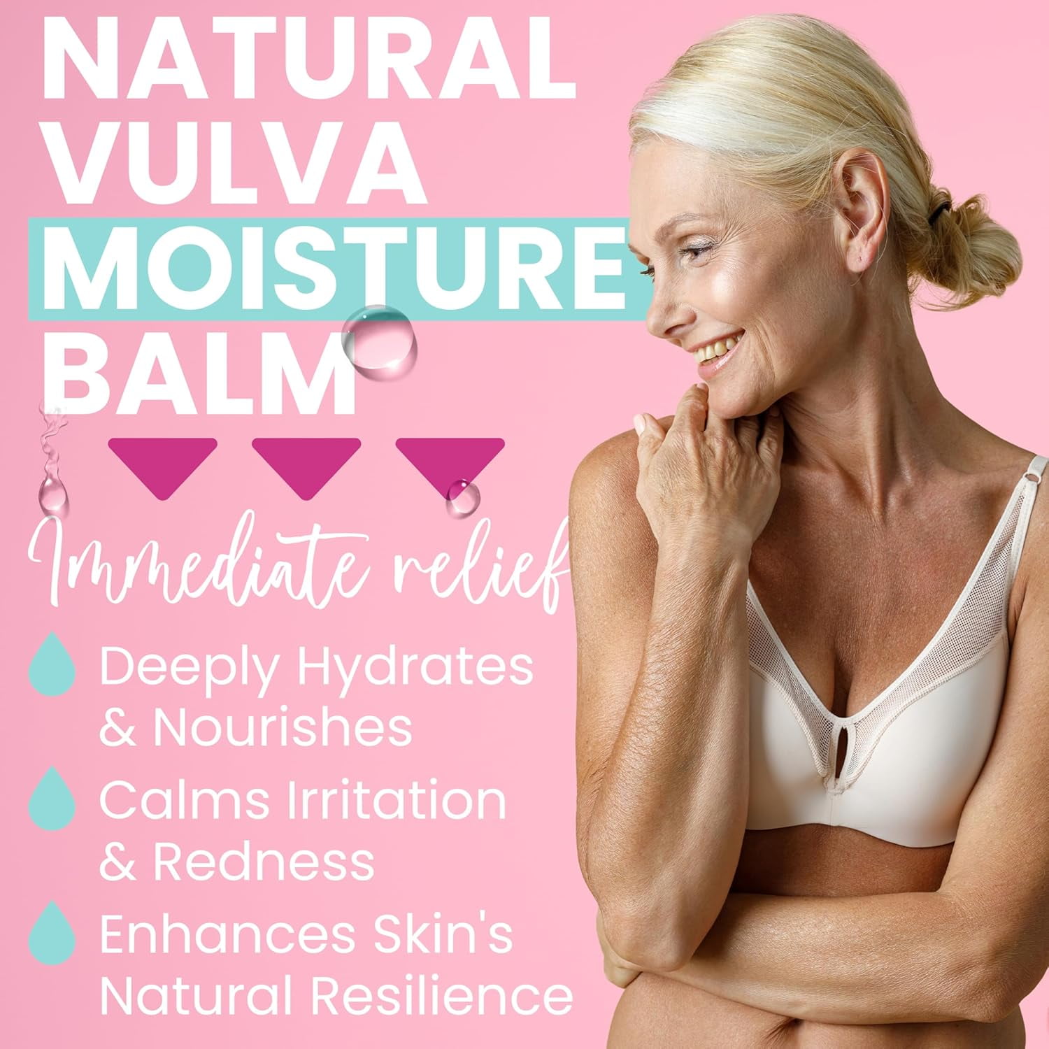 HydroGyn Vulva Balm | Vaginal Moisturizer for Women | Feminine Intimate Care Balm for Dryness, Itching & Comfort Support | Hormone-Free pH Balanced Daily Intimate Skin Care