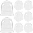 Hongchegh plant nursery hood 8Pcs Transparent Plant Dome Greenhouse