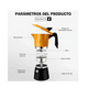 thumbnail image 2 of Cafetera Xtellar Italiana 6 Tazas Espresso Aluminio, 2 of 4