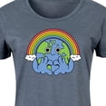 thumbnail image 3 of Instant Message - Earth Pride - LGBT Pride Ally - Women's Summer Any Way Dress, 3 of 6