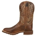 thumbnail image 3 of Tony Lama Mens Bowie Embroidered Square Toe Pull On Cowboy  Mid Calf Boots, 3 of 5