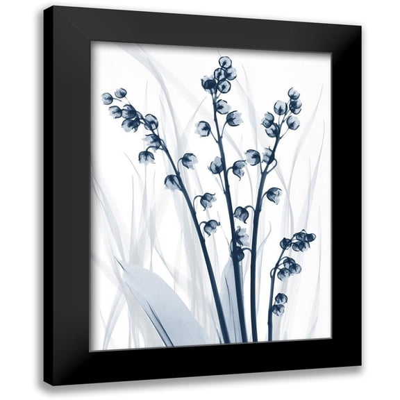 Koetsier, Albert 12x14 Black Modern Framed Museum Art Print Titled - Radiant Blues 1