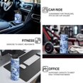 thumbnail image 3 of Camouflage Insulated Stainless Steel Water Bottle with Straw & Cleaning Brush – 18/32/40 Oz | Leakproof, BPA-Free, 304 Stainless Steel, Wide Mouth, Travel Mug for Car, Gym, Office, 3 of 5