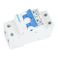 thumbnail image 3 of Miniature Circuit Breaker 2 Pole DIN Rail Mount Circuit Breaker Disconnect Switch DC 550V 20A, 3 of 5
