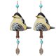 thumbnail image 1 of Titmouse Birdsong bell hanging, resin handicraft wind chime, 1 of 5