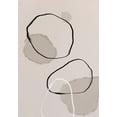 thumbnail image 2 of 1x Studio II 24x32 White Modern Wood Framed Museum Art Print Titled - splash rings_004, 2 of 4