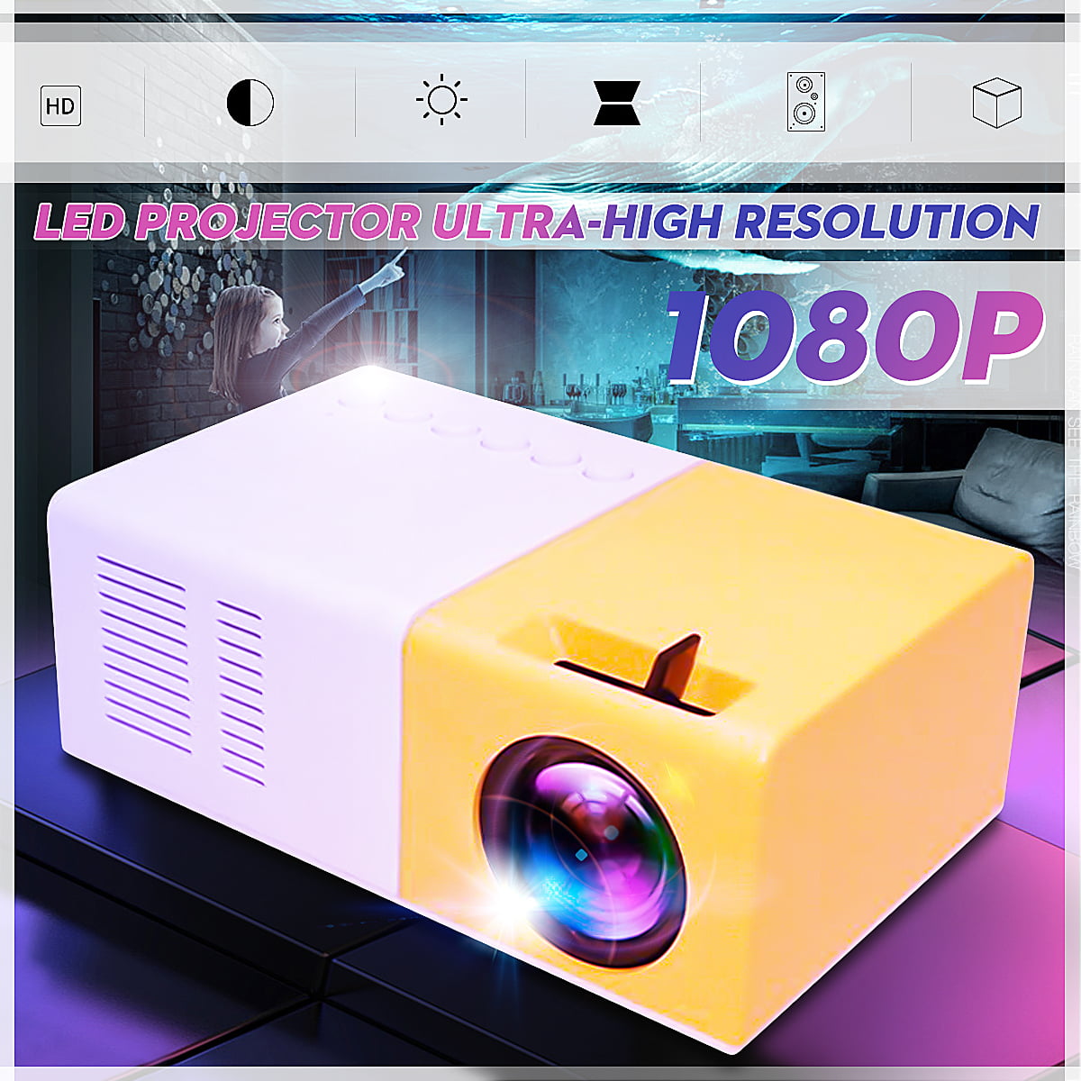 Portable projector - hbgulf