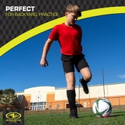 Athletic Works Size 4 Soccer Ball, Blue