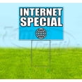 thumbnail image 1 of Internet Special (18" x 24") Yard Sign, Includes Metal Step Stake, 1 of 6
