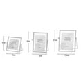thumbnail image 4 of Rongfmy Loviver Cadre Photo Carré en Verre Collection Doré Mince en Métal Flottant Photo 4 Pouces, 4 of 9