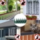thumbnail image 5 of 12 vallas de plástico de 3 secciones contra espinas de pájaros y techo con púas de plástico para evitar ardillas, cuervos, gatos y pájaros., 5 of 5