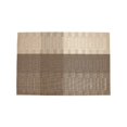 thumbnail image 2 of Pebbuoy PVC Woven Placemats Waterproof Heat Resistant Dining Tableware Bowl Pads Coasters for Home Bar Kitchen Decor, 2 of 7