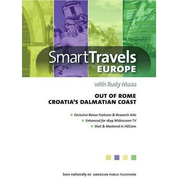 Smart Travels Europe With Rudy Maxa: Out of Rome / Croatia's DalmatianCoast (DVD), Small World Prod., Special Interests
