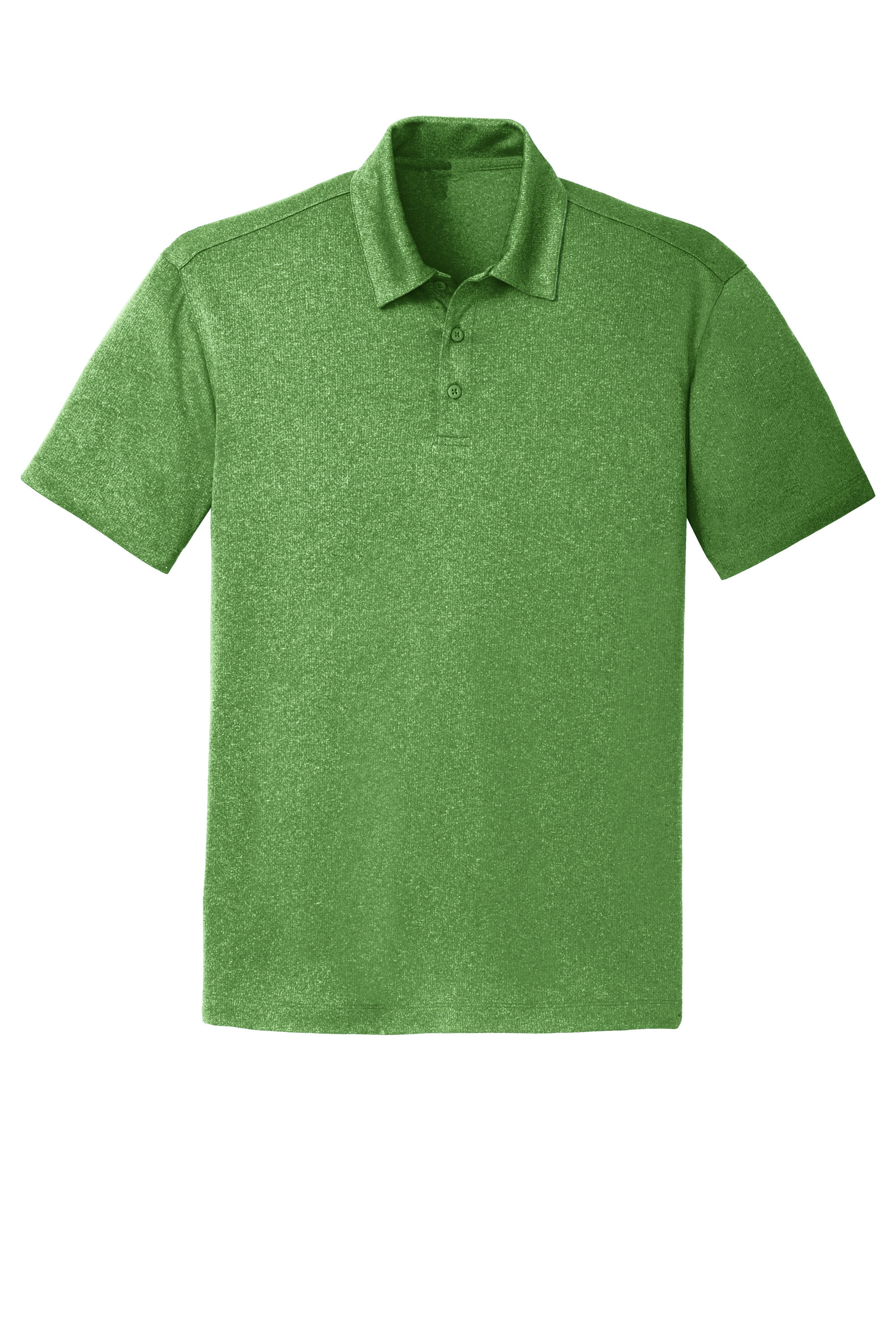 Gravity Threads Mens Trace Heather Polo Shirt - Vine Green Heather - 3X-Large