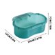 thumbnail image 3 of Fiudx Ofertas flash Artículos en oferta Filtro Gotas De Agua Cesta Multiusos Práctico Organizador Colgante Contenedor Estuche De Almacenamiento para Sobras Hogar Sala De Estar Fruta Pantalla De Filtr, 3 of 7