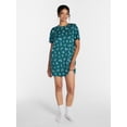 thumbnail image 3 of Joyspun Women's Dreamy Soft Collection Short Sleeve Sleepshirt, Sizes S/M to 2X/3X, 3 of 6