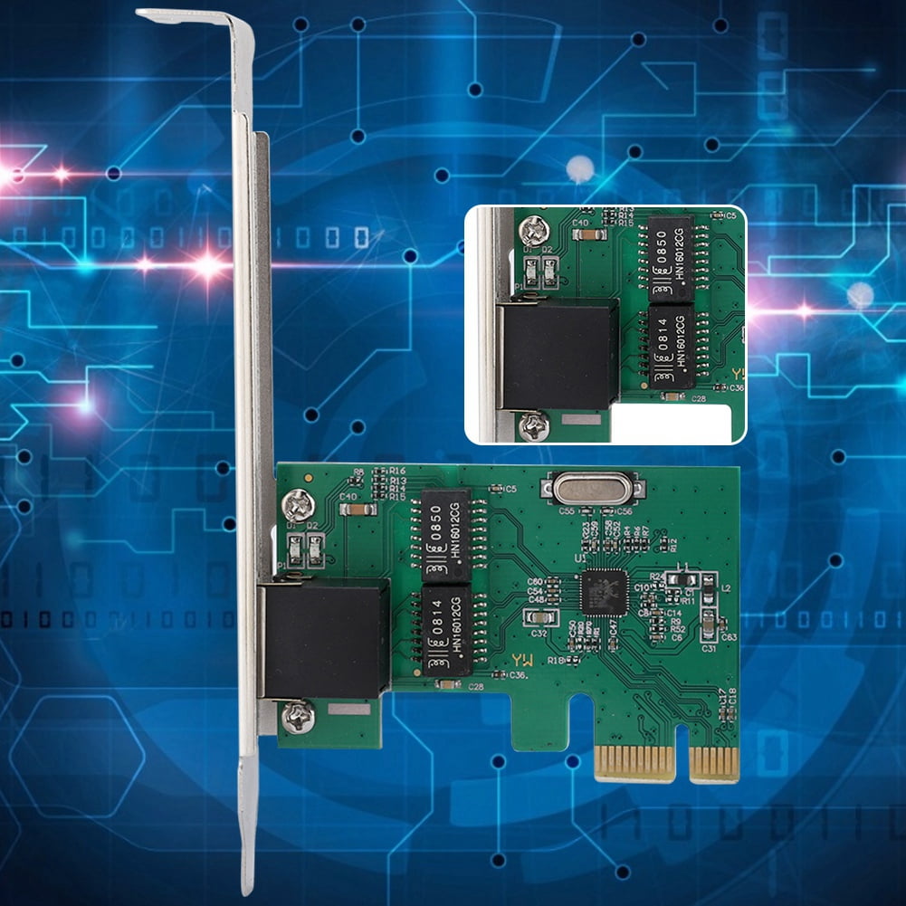 Desktop Network Card, High Speed Duplex Control 10/100/1000Mbps Desktop