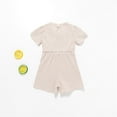 thumbnail image 2 of Sngxgn Baby Girl Bodysuits Sets Cotton Casual New born Clothes Comfort Outfit Baby(Beige,4Y), 2 of 8