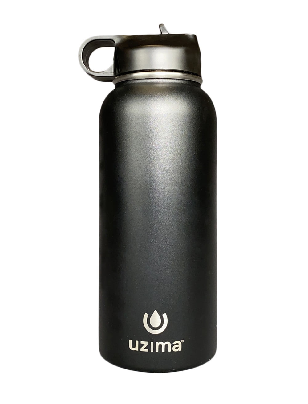 Uzima - Z-Source Filtered Water Bottle for Hiking, Backpacking, Camping,  and Travel. Water Purification on the Go. Large 32oz Capacity with  Double-Walled Stainless Steel Exterior. (Blue) 