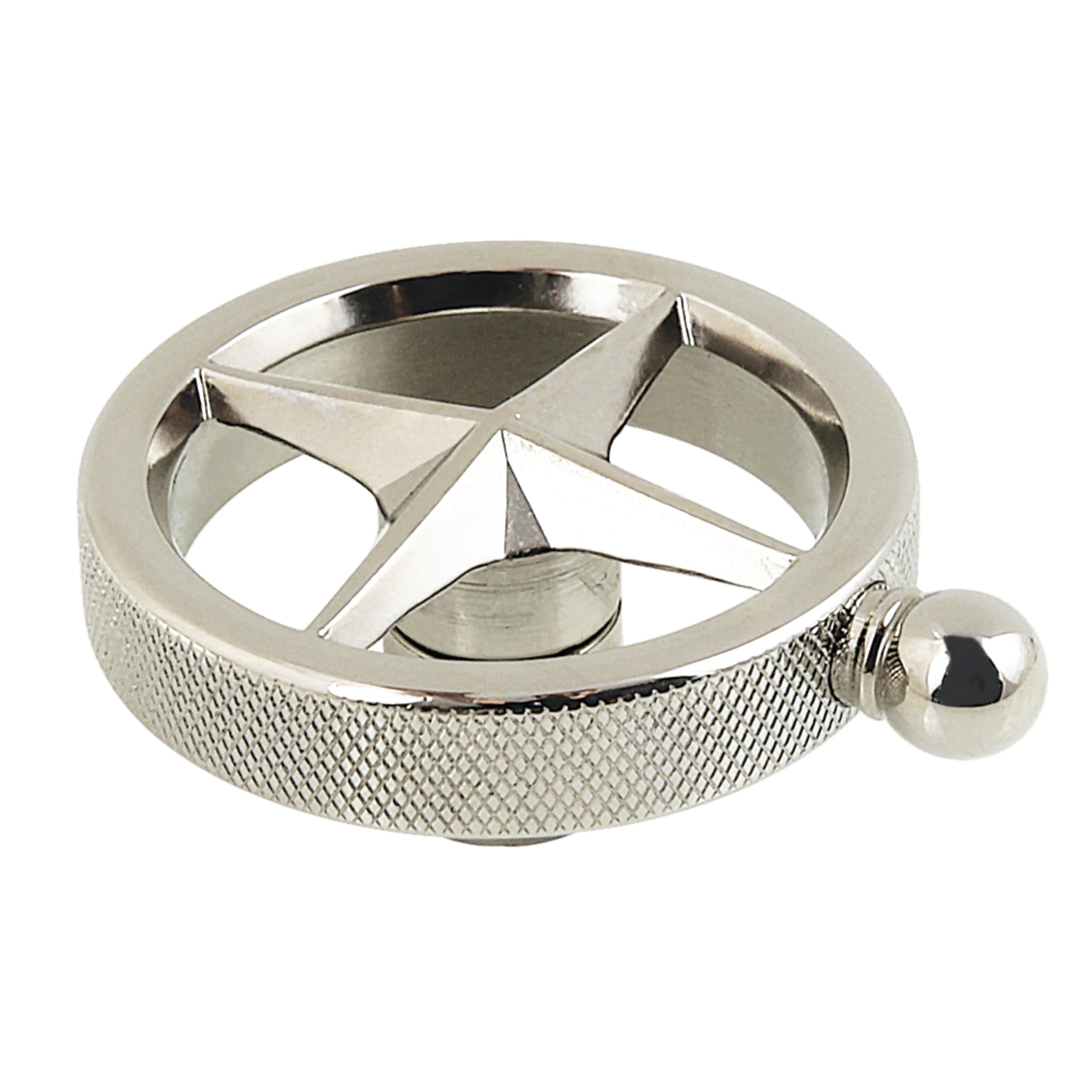Kingston Brass KTRNK6 Levante Front Mount Toilet Tank Lever with Knurled Handle in Polished Nickel