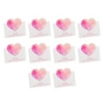 thumbnail image 2 of Classic Style Heart Greeting Cards Set Of 10 Assorted Colors Valentine Love Notes For Anniversary Wedding Birthday Party Essential Gift Idea To Him Her，L, 2 of 5