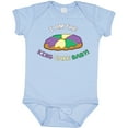 thumbnail image 3 of Inktastic I Am the King Cake Baby Boys or Girls Baby Bodysuit, 3 of 5