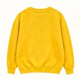 thumbnail image 3 of WULMLEO Football Pullover Tops for Women Printed Crew Neck Long Sleeve Fall Soccer Game Fans Day Trendy Floral Casual Sweatshirts Sweaters Shirts Yellow S, 3 of 3