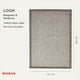 thumbnail image 2 of Alfombras para Sala Moderna | Tapete Sisal Gris Importado Egipto | Alfombras para Recamara - Apto para Exterior | Decoración Hogar | Tapete Rigido, Resistente y Facil de Limpiar, 2 of 6