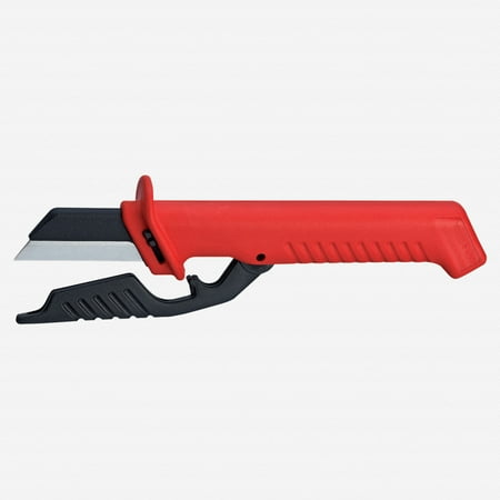 UPC: 0843221006464 | Knipex Insulated Cable Knife w/ Replaceable Blade