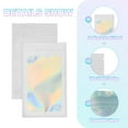 thumbnail image 3 of Uxcell Foil Pouch Bags, Packaging Clear Window Resealable Sample Bag for Small Business Party Favor Candy Jewelry White 5 x 8 Inch, 3 of 6
