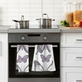 thumbnail image 4 of Purple Butterfly Cotton Face Towels Absorbent Hand Towel Soft Bathroom Towel for Kitchen Hotel Decoration, 4 of 7