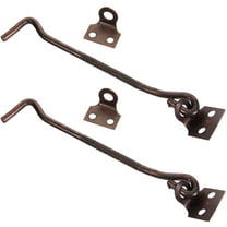 UPOUART Door Hooks And Eye Latch Cabin Door Lock Iron 2Pcs
