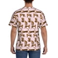 thumbnail image 2 of Rocae Leopard Print for Men's Moisture-Wicking Crew Tee - T-Shirt for Sports, Outdoor Activities, and Casual Wear3X-Large, 2 of 9