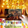 thumbnail image 6 of 16 piece set of dragon birthday invitation letter, with envelope and stickers, dungeon party invitation letter, blank name party invitation letter, birthday party supplies decoration, 6 of 7