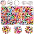 thumbnail image 1 of cuentas de arcilla polimérica, cuentas de frutas, cuentas de flores para hacer joyas, pulseras, manualidades, joyas para el cabello (accesorios dorados) Zefei Wu 9024735031574, 1 of 5