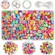 thumbnail image 1 of cuentas de arcilla polimérica, cuentas de frutas, cuentas de flores para hacer joyas, pulseras, manualidades, joyas para el cabello (accesorios dorados) XianweiShao 9024719146812, 1 of 5