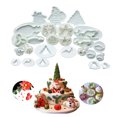 thumbnail image 3 of Clearance!Ymkly Kitchen Gadgets,Cake Cake Decoration Cocoa Christmas Set DIY Printing Fondant Cake Mould,Kitchen Utensils Set, 3 of 9