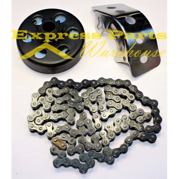 Centrifugal Clutch And Chain Kit HF Predator Engine 212cc 3/4" ID 40/41/420