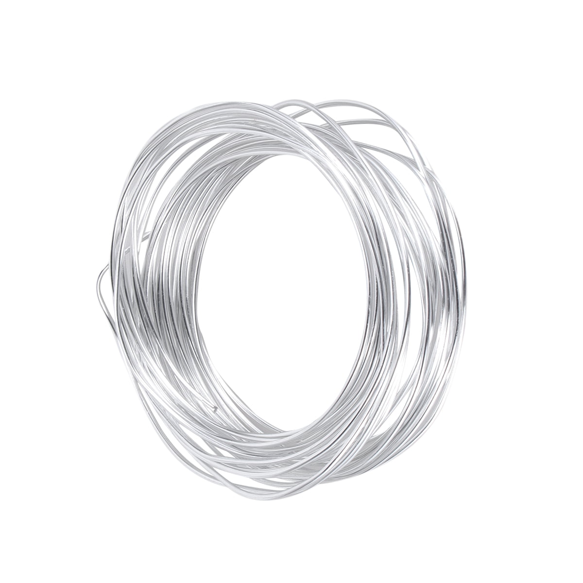 10/20M Silver Aluminum Craft Wire Versatile Bendable Metal Craft Wire For  Making Dolls Skeleton DIY Jewelry Crafts 1/1.5/2mm