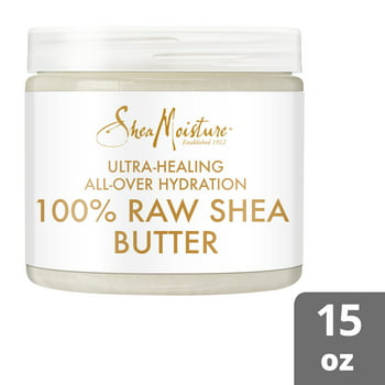 SheaMoisture All-Over Hydration Body Lotion for Dry Skin Raw Shea Butter Moisturizer for Dry Skin 15 fl. Oz.