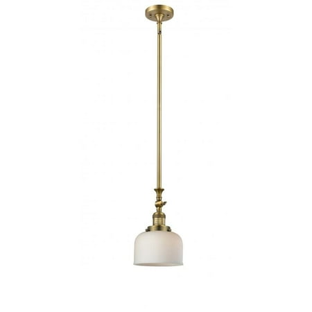 

Innovations 206-BB-G71-L-LED X-Large Bell 1 Light Mini Pendant part of the Franklin Restoration Collection Brushed Brass