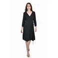 thumbnail image 1 of Vestido envolvente Roman Fashion /Juvenil, 6259 (Negro) negro 2ECH, 1 of 4
